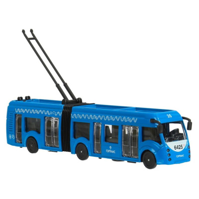Модель металлическая Троллейбус Технопарк SB-18-11WB(IC) (48) 01